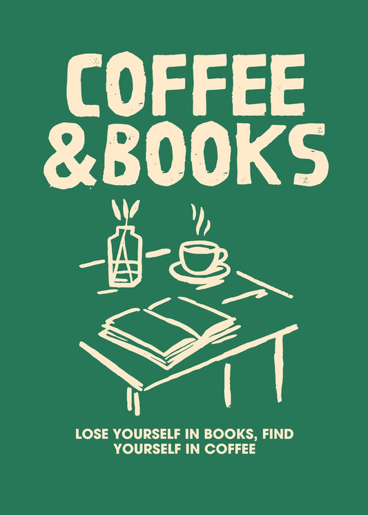 Coffee & Books Inspiration Art