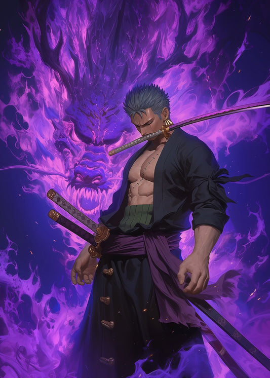 Zoro Hell Dragon Santoryu