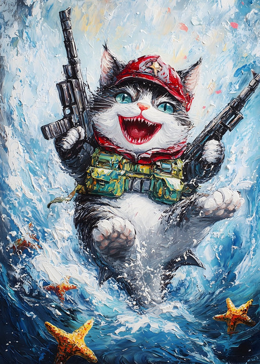 The Adventurous Kitty Commando