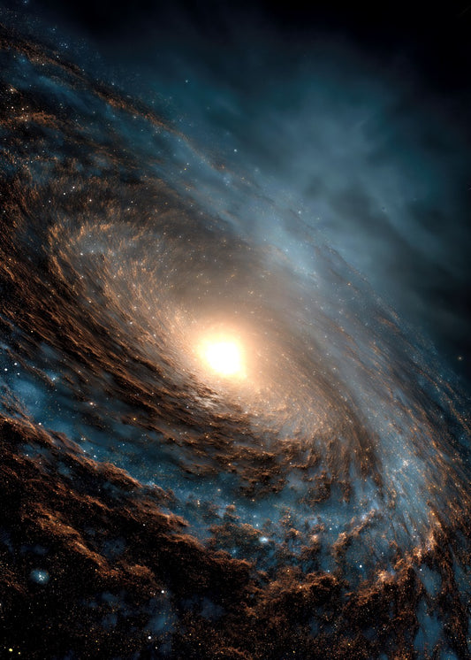 Majestic Spiral Galaxy