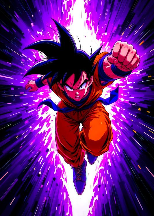 Goku Charging Forward