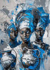 Regal Women in Blue African