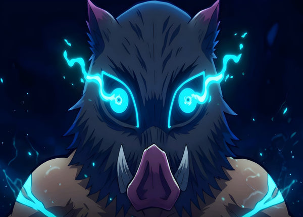 Eyes of the Inosuke Hashibira, Demon Slayer Kimetsu No Yaiba