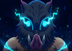 Eyes of the Inosuke Hashibira, Demon Slayer Kimetsu No Yaiba
