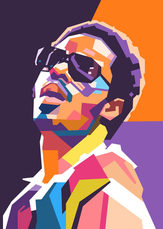 Stevie Wonder pop art