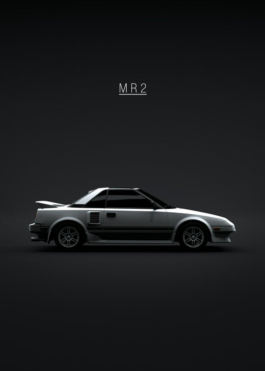 Toyota MR2 Mk1 1984 - White