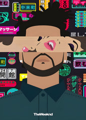 The Weeknd, Japanese Cyberpunk style
