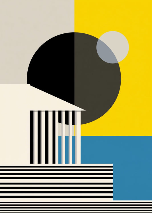 Greece Illustration Minimalism