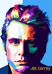 Jim Carrey WPAP Popart
