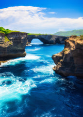 Natural Ocean Arch View