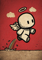 Jumping Angel of Joy