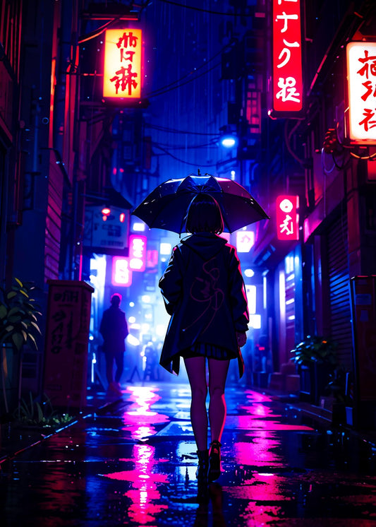 Mystery Girl Night Walk
