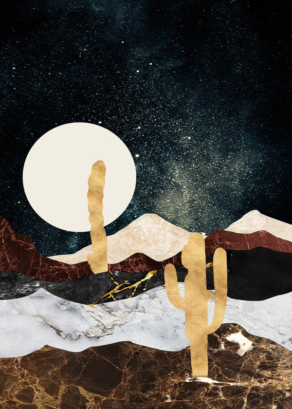 Celestial Desert Landscape
