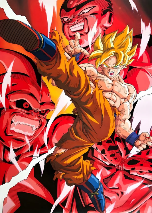 Super Saiyan Goku vs The Ginyu, Dragon ball