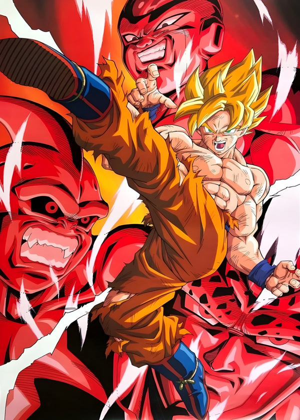 Super Saiyan Goku vs The Ginyu, Dragon ball
