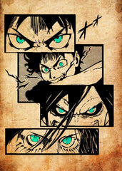 Eren yeager, Attack on titan 