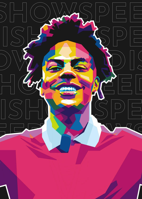 speed pop art style
