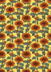 Bright Yellow Sunflower 