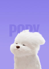 Maltese Dog Cute cartoon