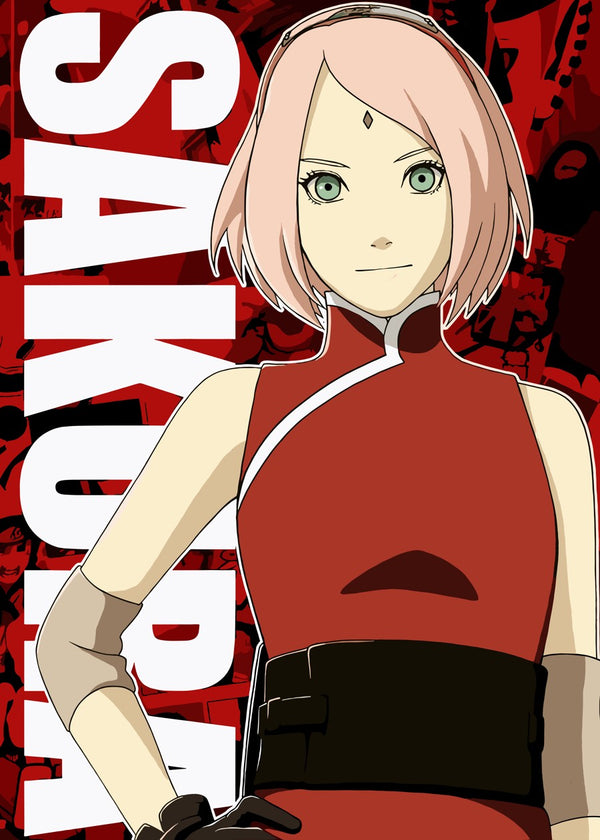 Sakura Haruno Fierce and Focused, Naruto