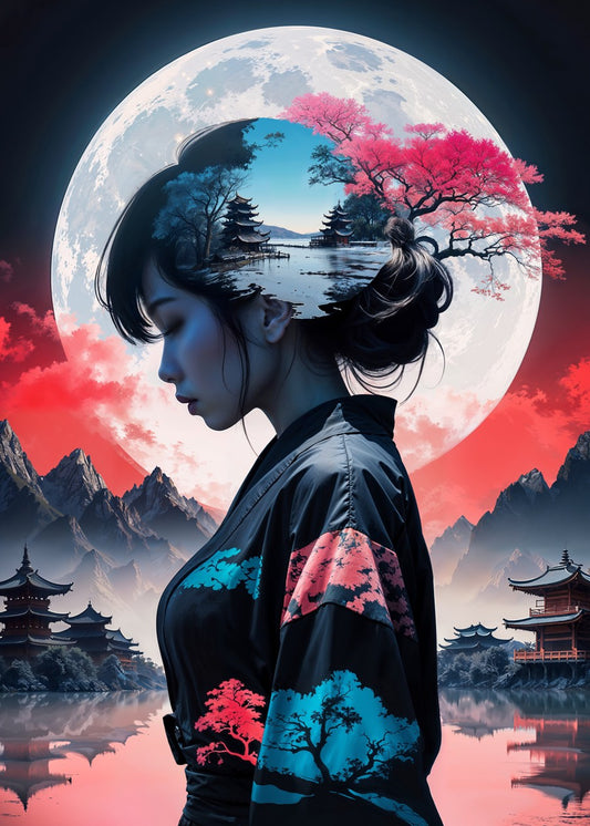 Japanese Moon Woman