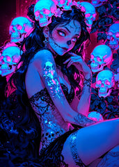 Mexican Skulls Girl
