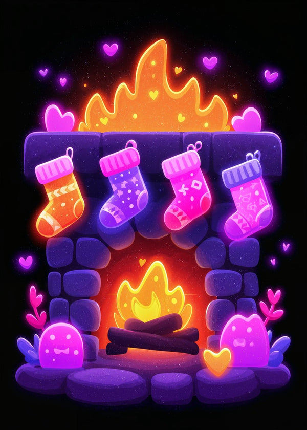 Cozy Kawaii Fireplace
