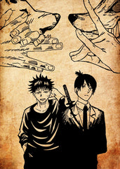 Megumi and aki, Chainsaw man