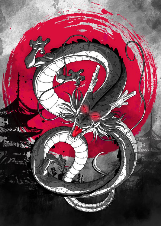 Shenron Dragon Ball Art
