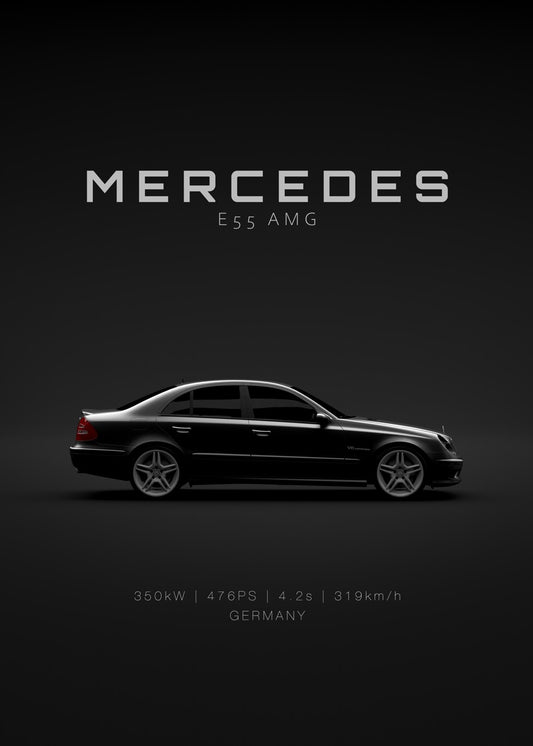 MERCEDES E55 AMG W211 Specs