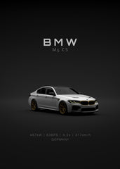 BMW M5 CS F90 - White Front - 