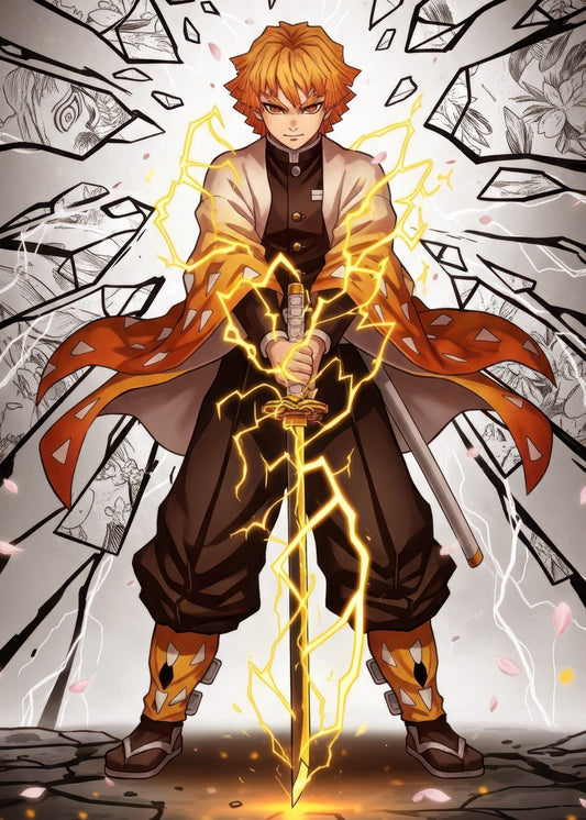 Zenitsu Agatsuma, Demon Slayer Kimetsu no Yaiba