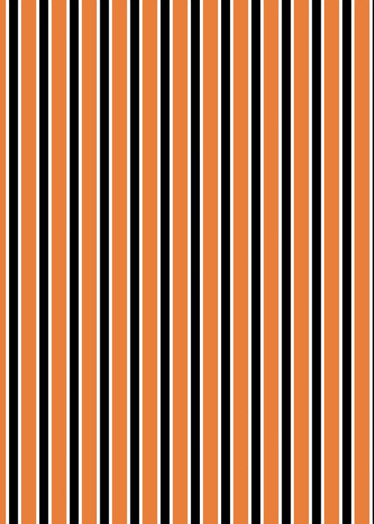 Halloween Striped Pattern