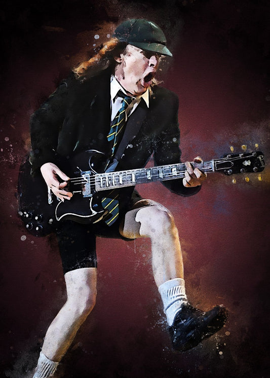 Angus Young Rock God