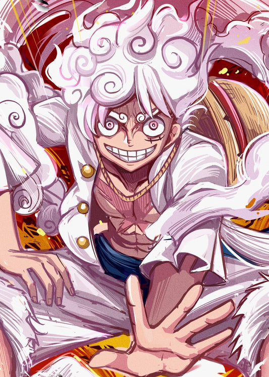 Luffy gear 5, One Piece