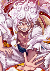 Luffy gear 5, One Piece