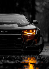 Amber Gaze of the Chevrolet 