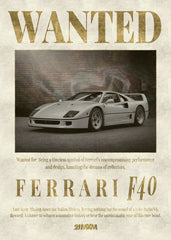 WANTED - Ferrari F40