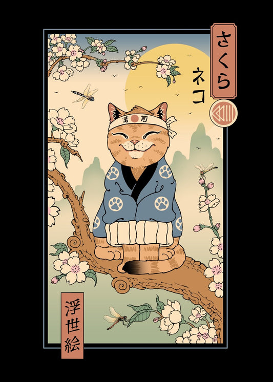 Meowster in Sakura Branch