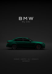 BMW M3 G80 2021 - Green