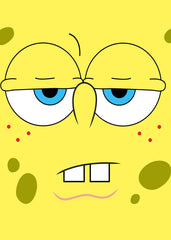 Grumpy Spongebob Face