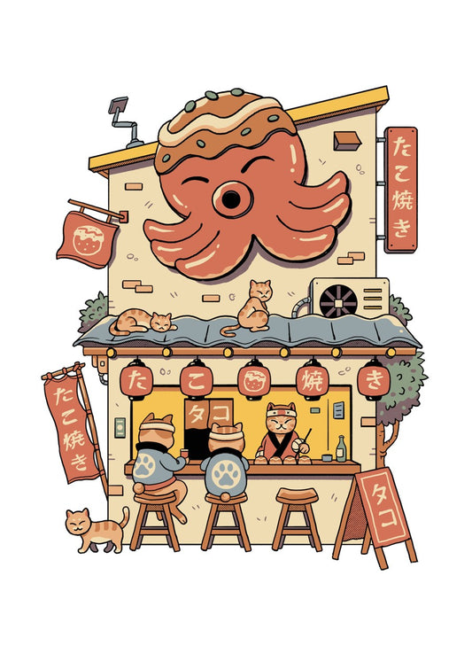 Takoyaki House Japanese Style