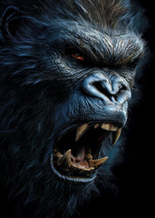 Gorilla Territirial Display