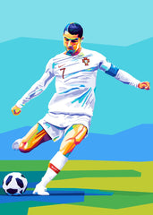 Cristiano Ronaldo Wpap Art
