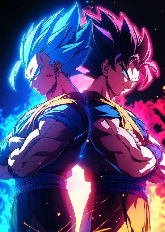 Goku and Vegeta
