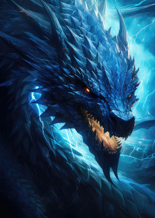 Blue Dragon fantasy 