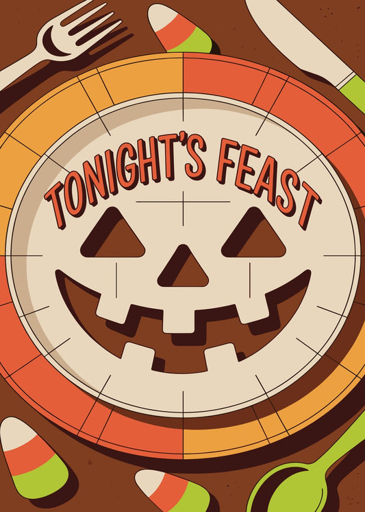 Halloween Feast Invitation