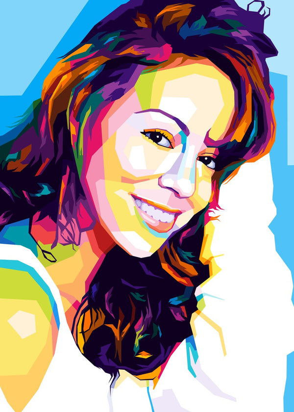 Mariah Carey Wpap Art