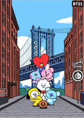 BT21 Characters in New York