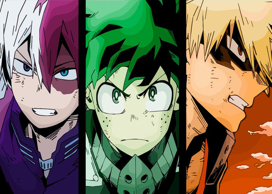 Picture Shoto, Izuku, Katsuki